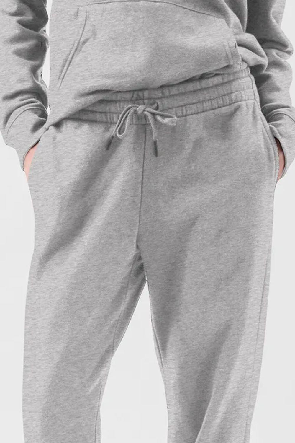 Drawstring Joggers with Pockets - Trendy by Luna