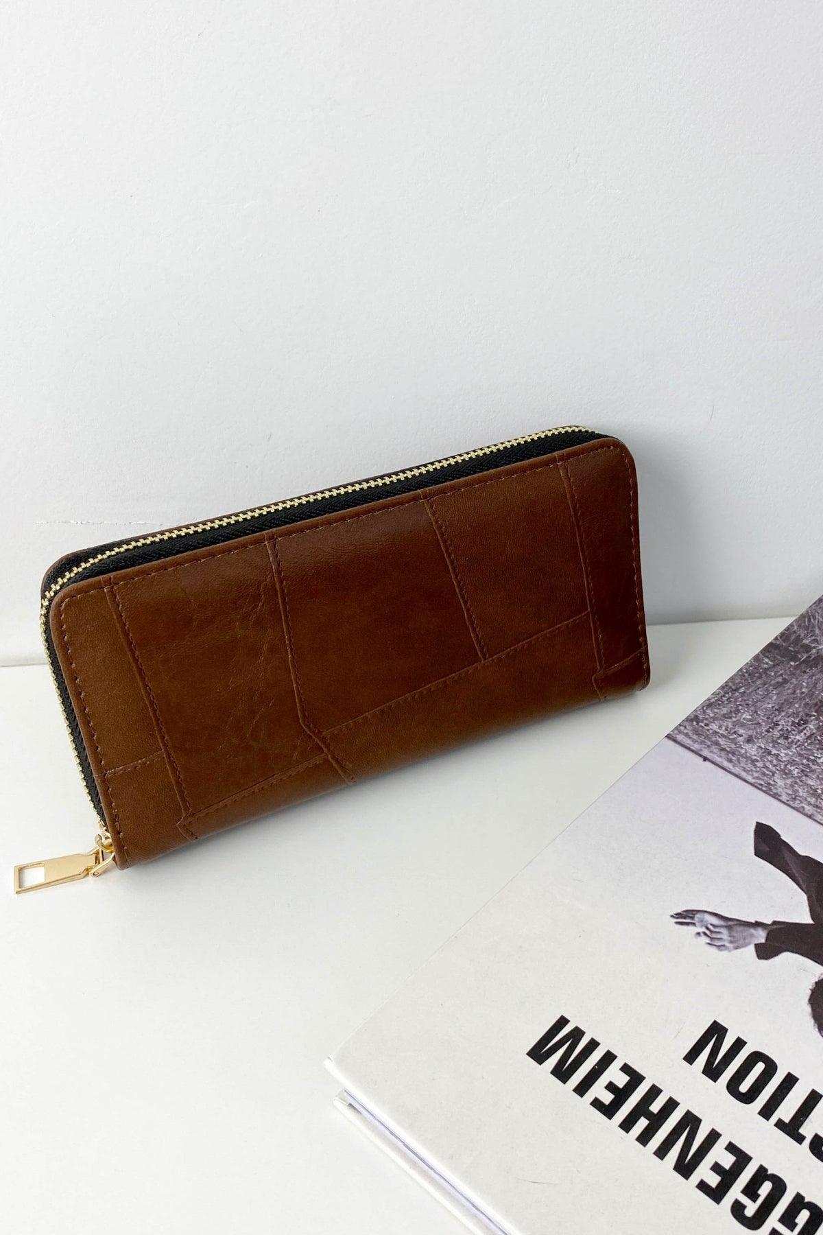 PU Leather Mulit-Interlayer Wallet - Trendy by Luna