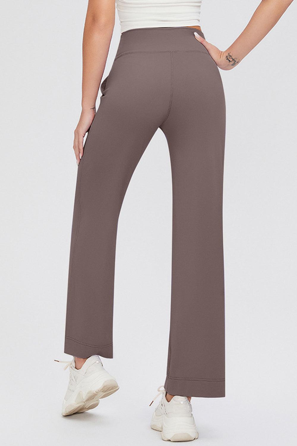 Basic Bae Full Size Drawstring High Waist Pants with Pockets - Trendy by Luna