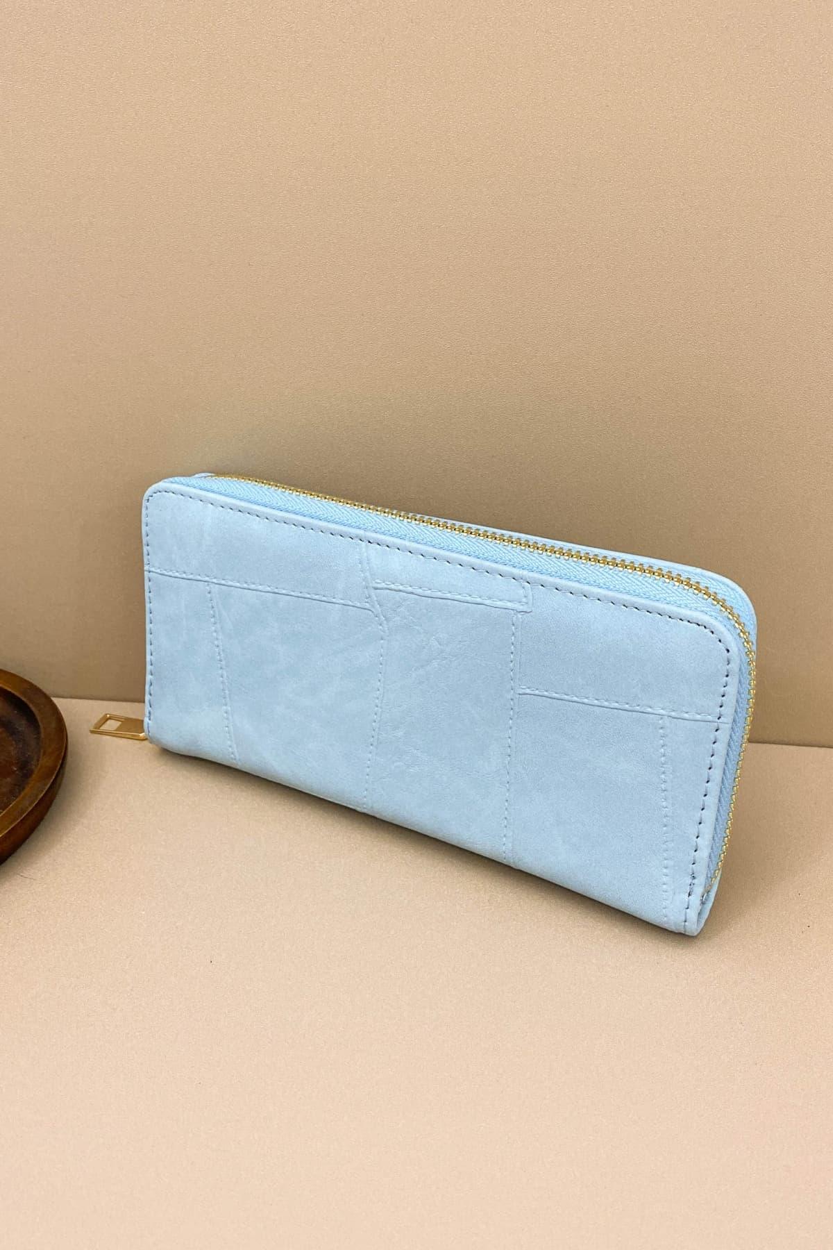 PU Leather Mulit-Interlayer Wallet - Trendy by Luna