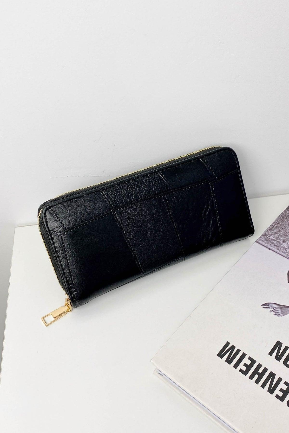 PU Leather Mulit-Interlayer Wallet - Trendy by Luna