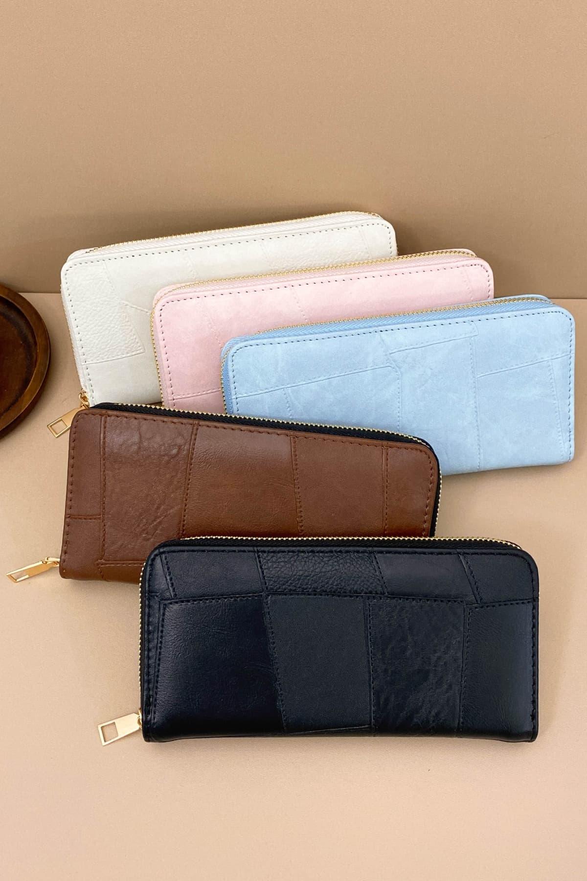 PU Leather Mulit-Interlayer Wallet - Trendy by Luna