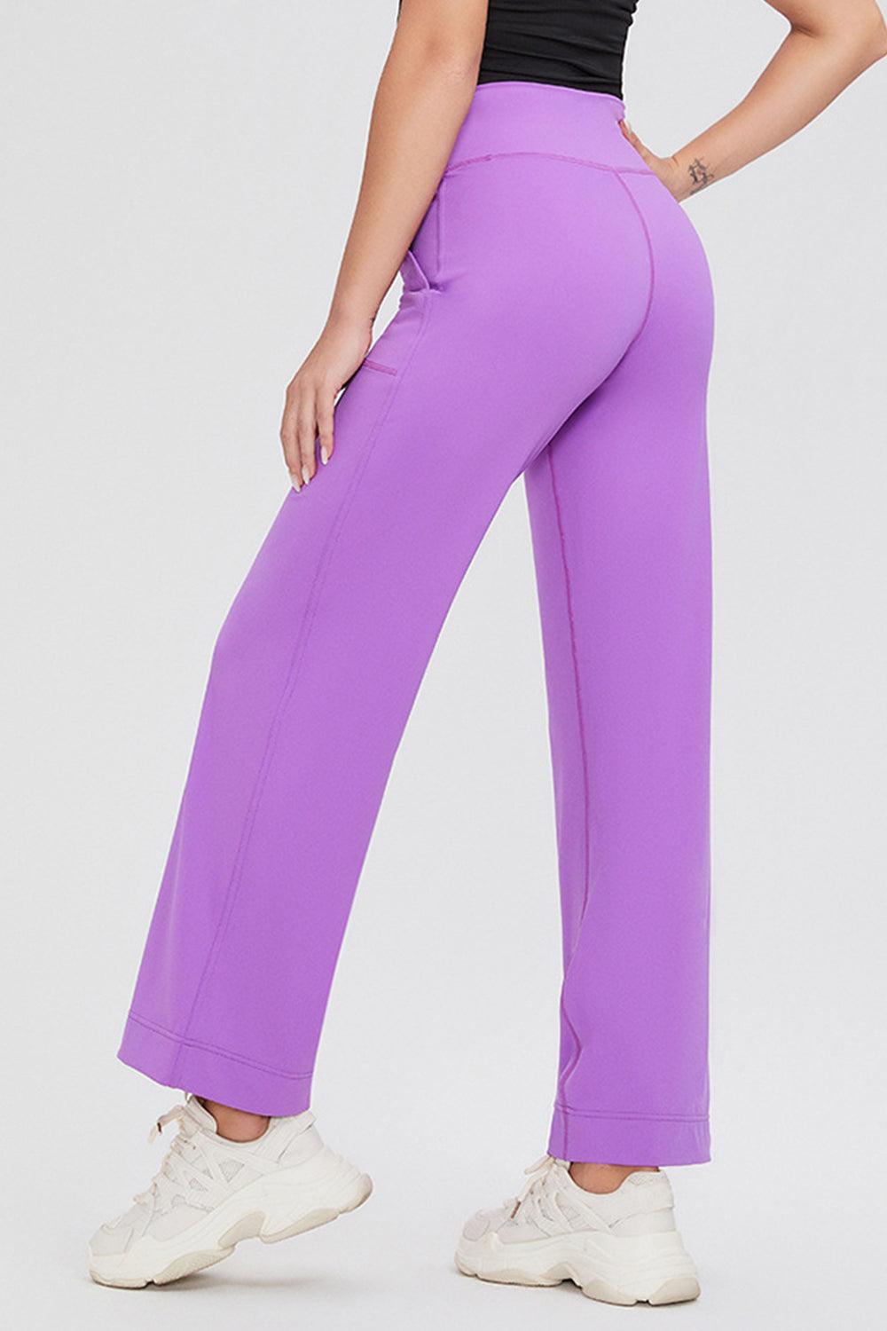 Basic Bae Full Size Drawstring High Waist Pants with Pockets - Trendy by Luna