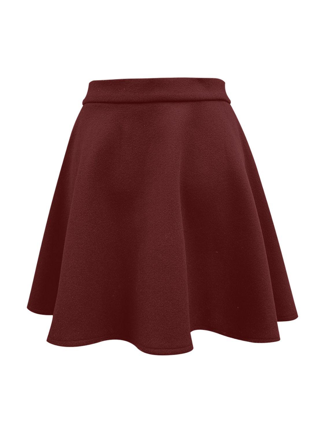 Buttoned Corduroy Mini Skirt - Trendy by Luna